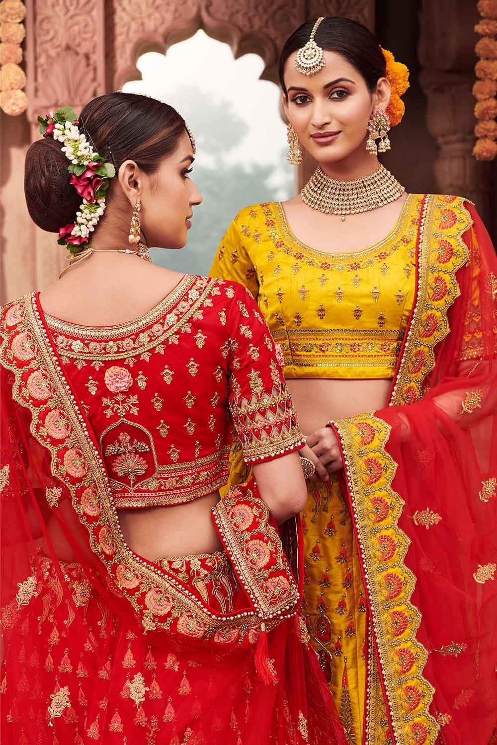 Buy Bridal Lehenga Choli in USA, UK, Canada & Worldwide – Empress Clothing