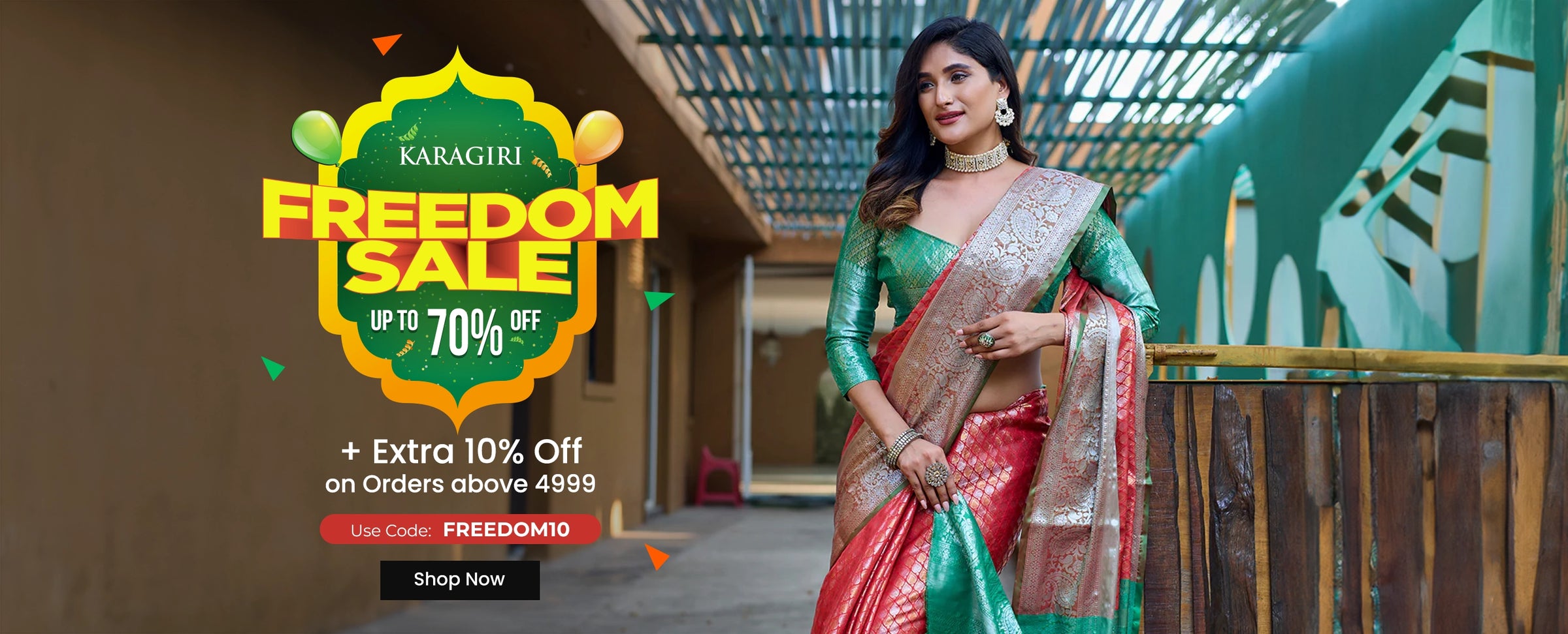 Freedom Saree Sale