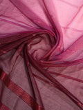 Pink Silk Blend Ready To Wear Saree With Blouse Piece