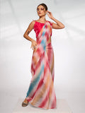 Multicolor Organza Party Wear Saree With Blouse Piece