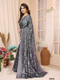 Grey Khadi Saree With Blouse Piece