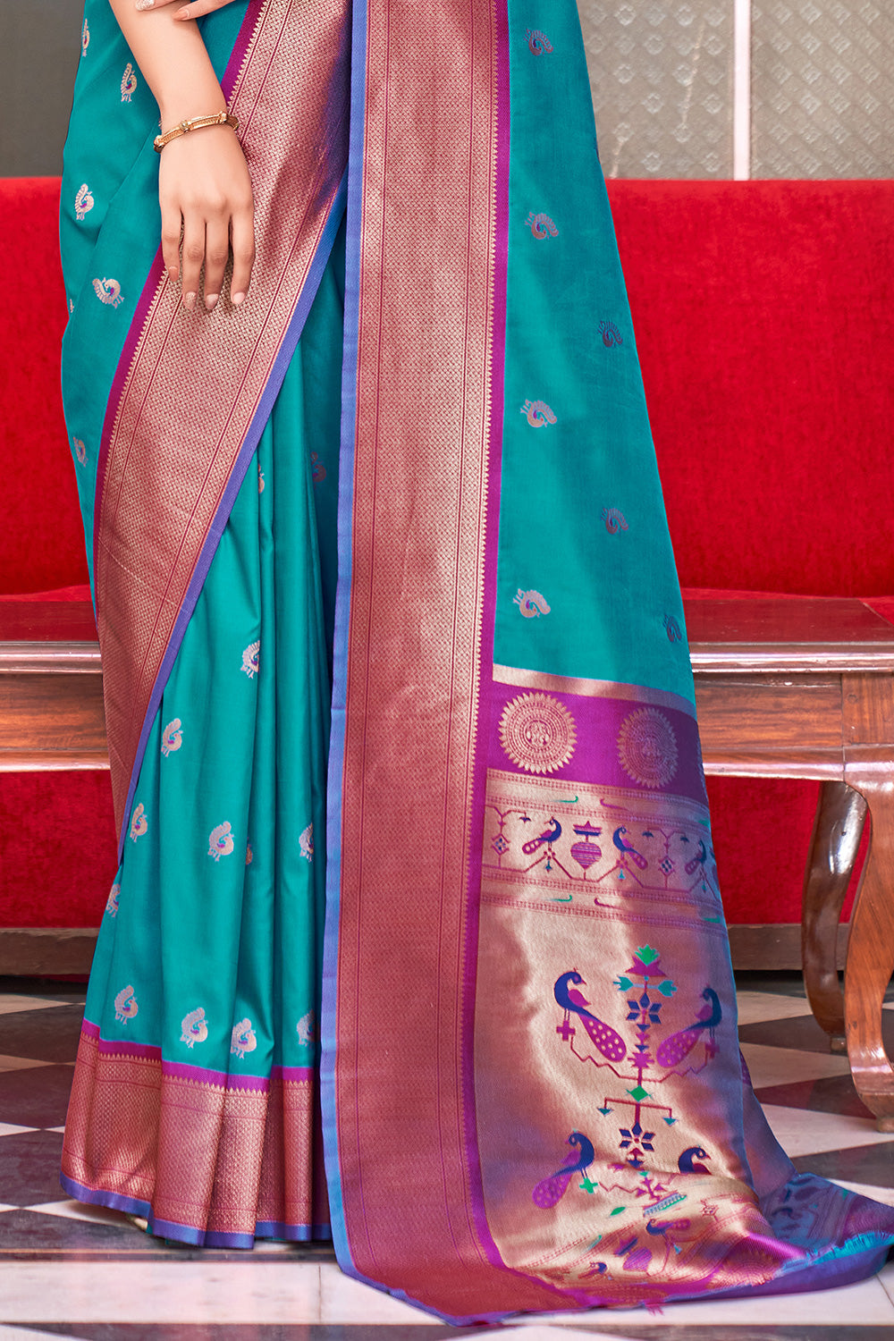 Paithani Silk Saree – Shop@DVIJA