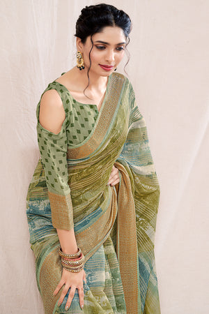 Linen Saree - Buy Linen Sarees Online in India | Karagiri