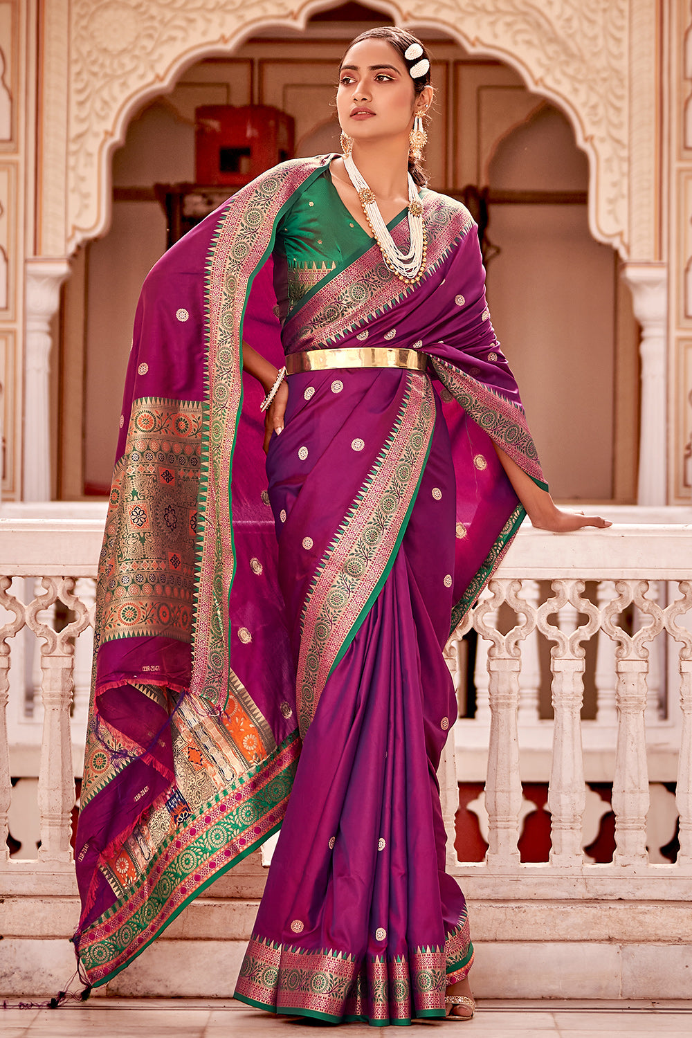 Find the Perfect Banarasi Chiffon Georgette Saree - Buy Now on Bunkala –  BUNKALA