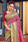 Magenta Pink Paithani Saree