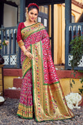 Magenta Pink Paithani Saree