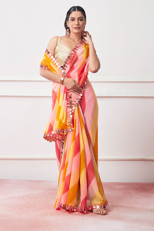 JHIRI JARI JAM4 SAREE - Byloom