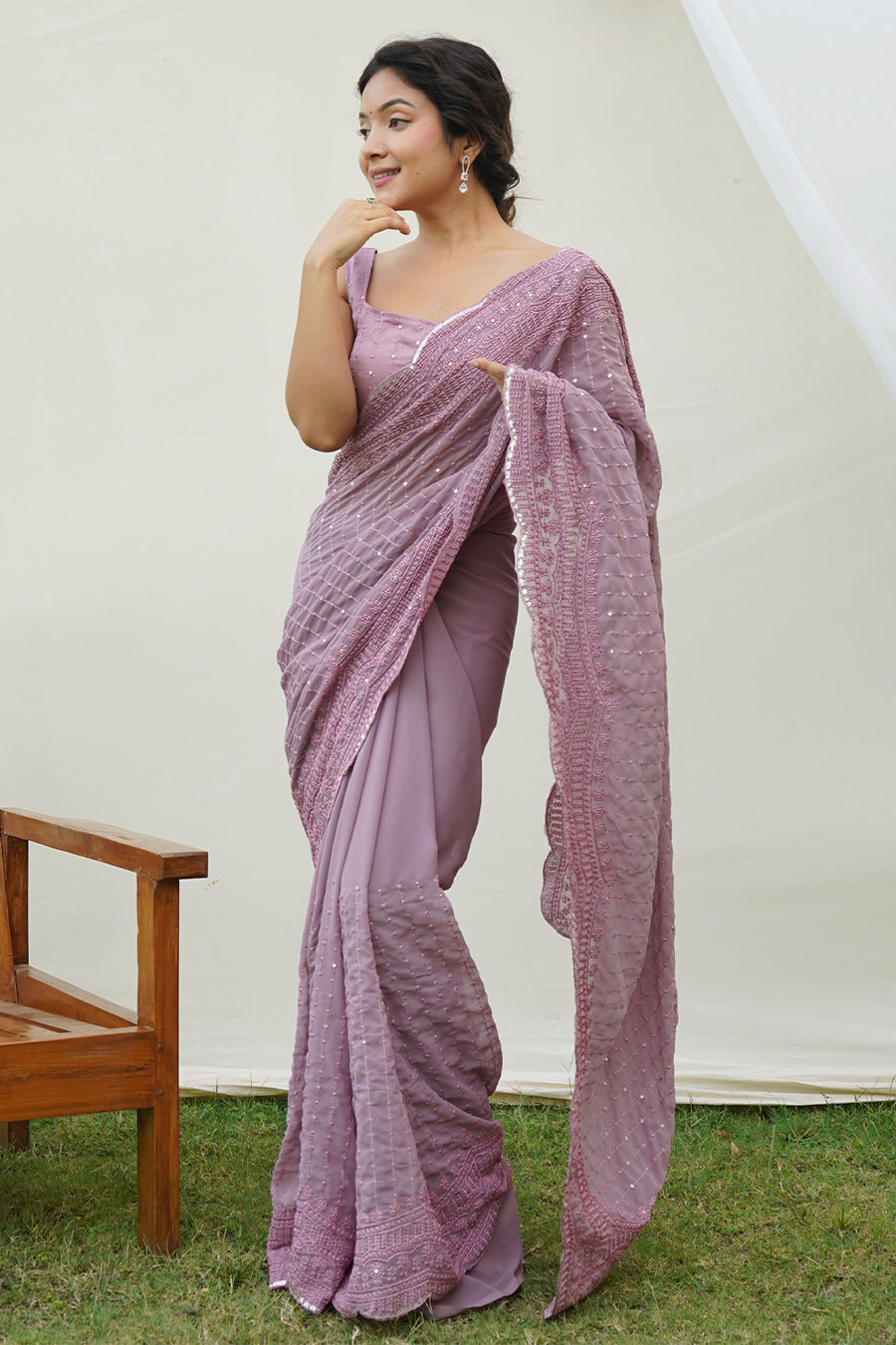 Georgette Sarees Shop Georgette Sari Online At Best Prices In India