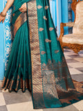 Emerald Green Silk Saree