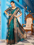 Emerald Green Silk Saree