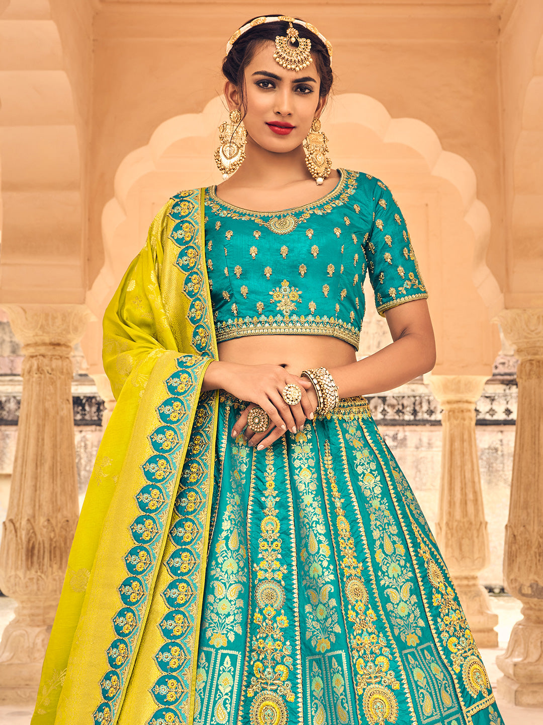 Georagette With Soft premium Net Readymade Lehenga In Navy Blue & Grey With  Embroidery - Plus Size Product