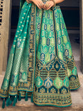 Pine Green Lehenga Choli