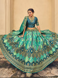 Pine Green Lehenga Choli