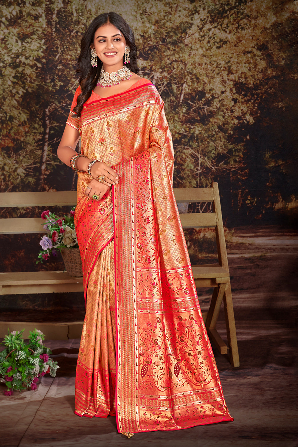 Saadhvi sarees have a refreshing feel to them and look chic | HT Shop Now