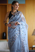 Fancy Organza Saree