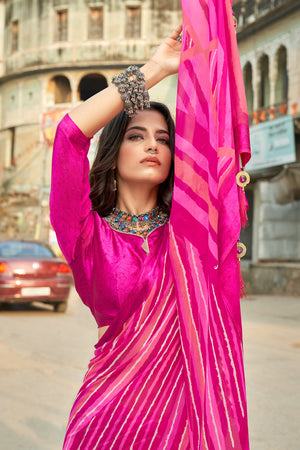 The elegant and delicate onion pink sarees! – Shopzters