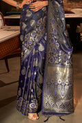 Satin Silk Saree Design