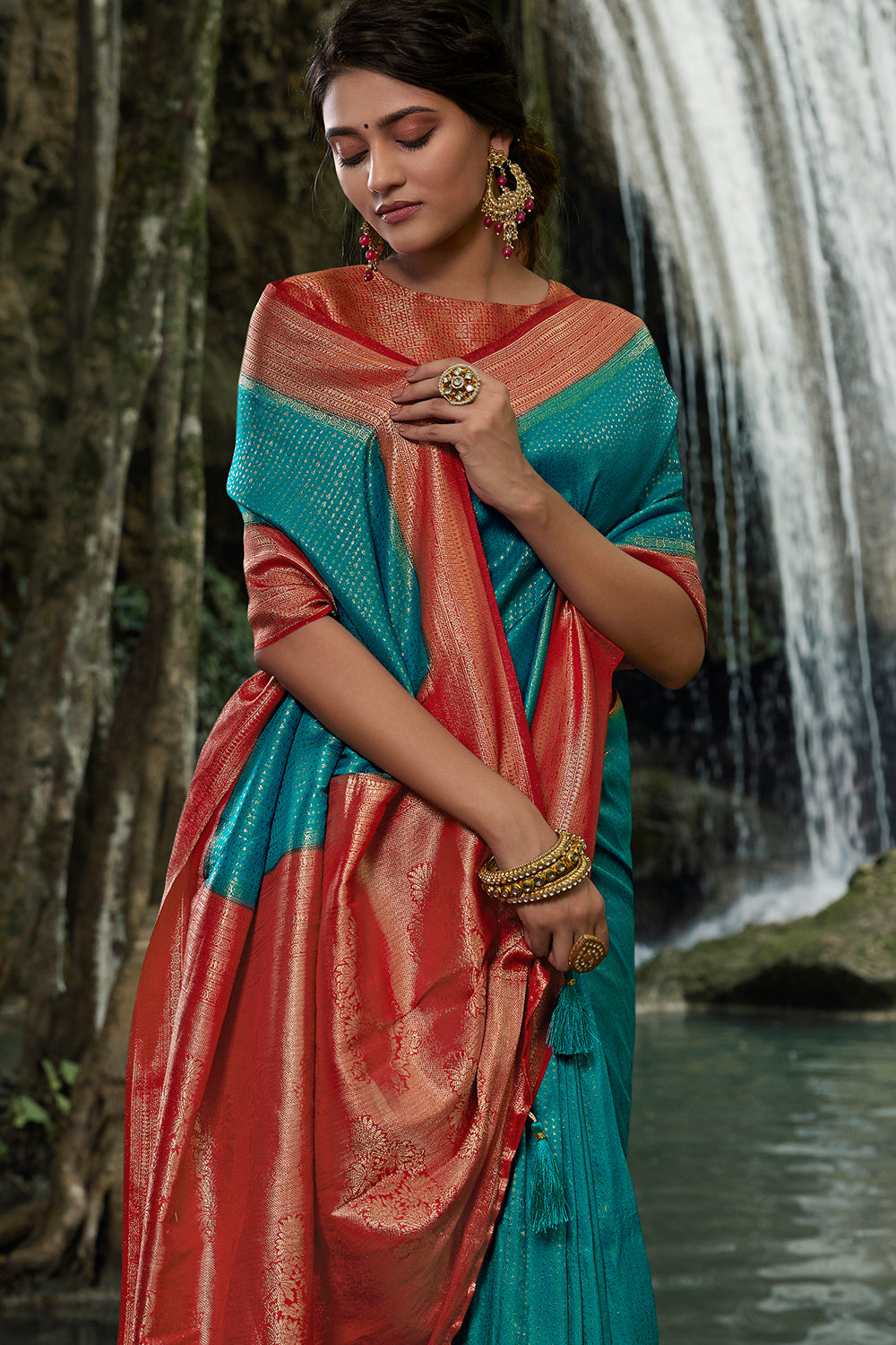 Minakari Pure Benarasi Saree | Dheu