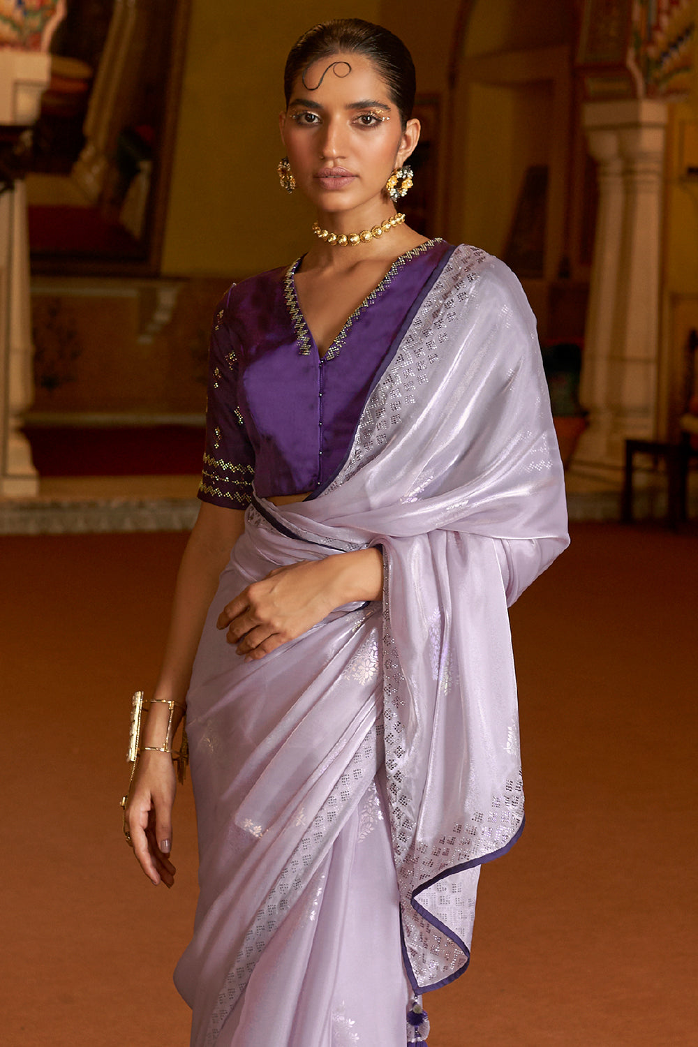 Pastel Silk Saree | Saree designs, Soft silk sarees, Silk sarees