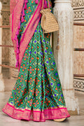 Emerald Green Patola Saree