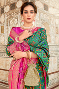 Emerald Green Patola Saree