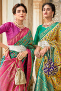 Emerald Green Patola Saree