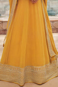 Marigold Yellow Anarkali Dress