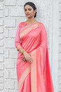 pink saree