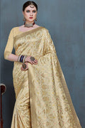 Banarasi Saree Golden Banarasi Saree saree online