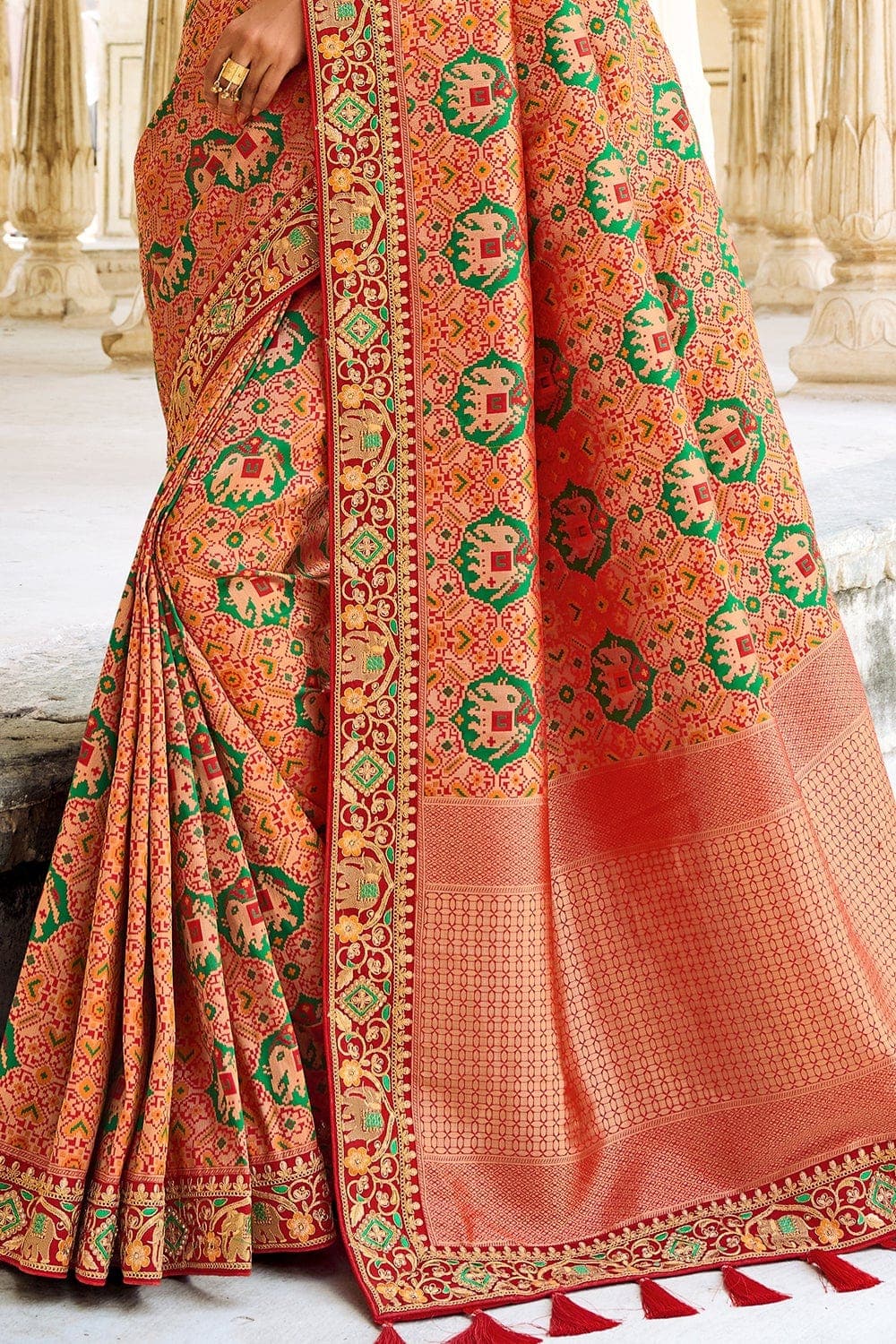 Buy Firozi Sarees for Women by WUXI Online | Ajio.com