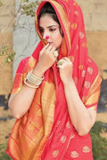 bridal banarasi saree