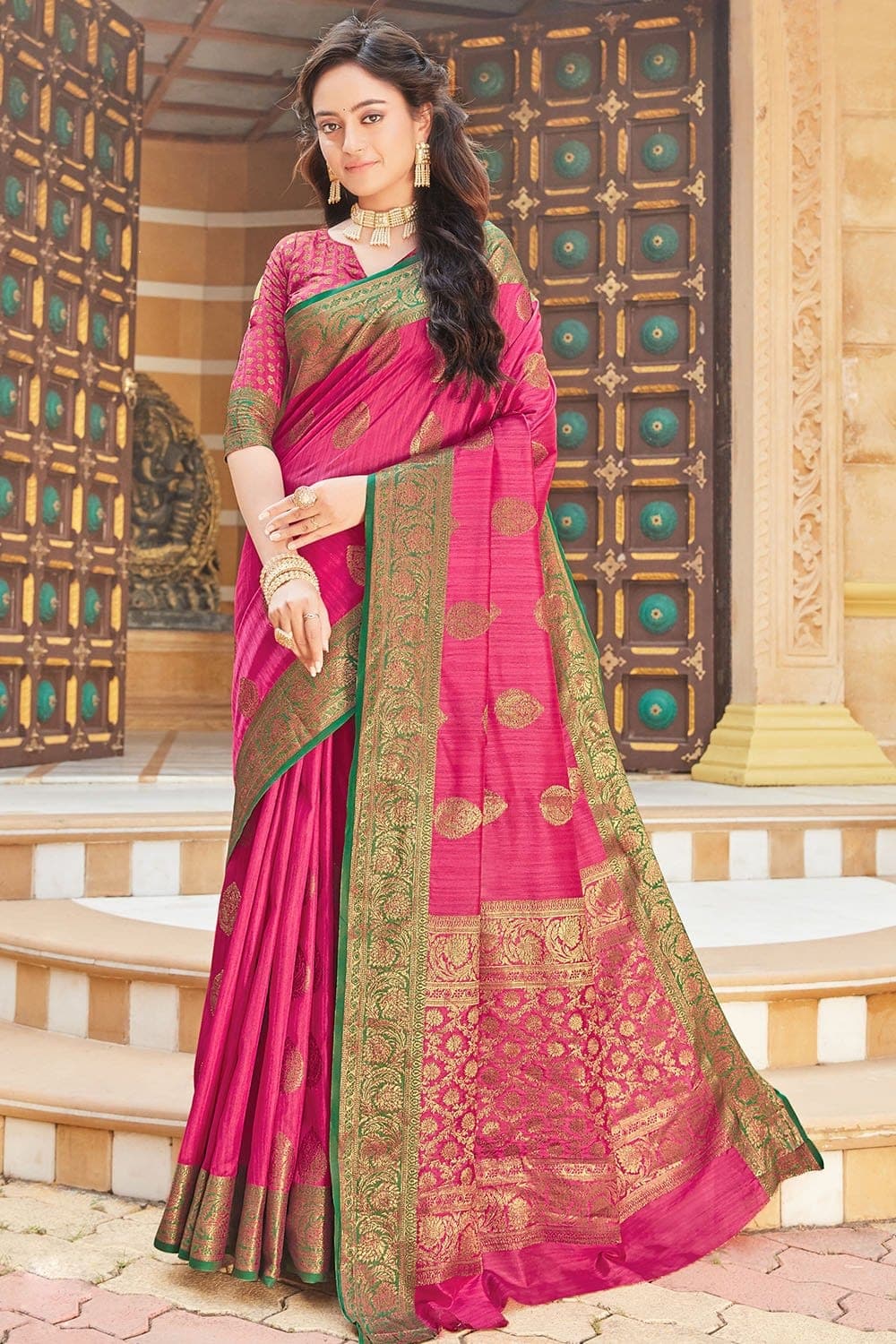 7 Pink Silk Sarees That Will Make You Look Drop-dead Gorgeous