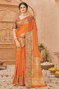 banarasi saree look