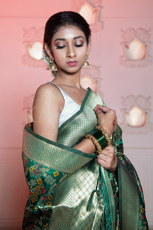 Bollywood in Silk saree by Aditi Rao - Designerkloth