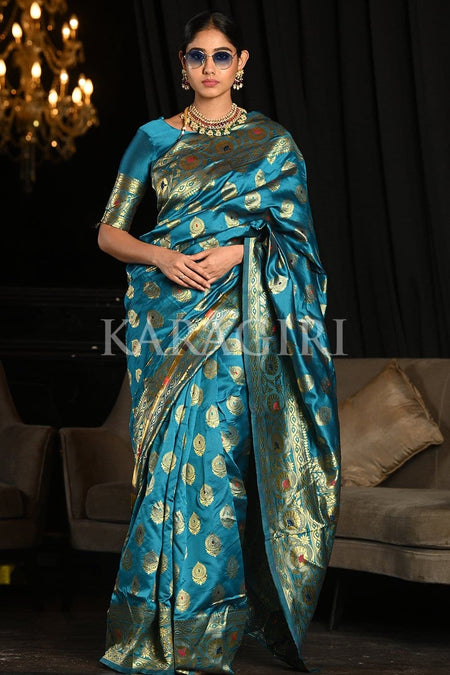 Blue Saree Online - Buy Exclusive Collections at Unbeatable Prices in ...