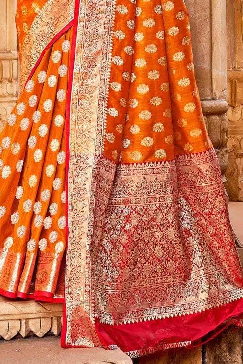 Original Banarasi Silk Saree with Diamonds,Stone work