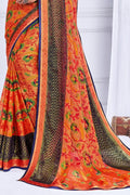 printed saree