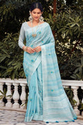 linen saree