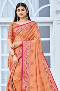 Cotton Saree Bronze Orange Cotton Saree saree online