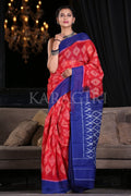 Cotton Saree Cherry Red Cotton Saree saree online