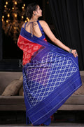 Cotton Saree Cherry Red Cotton Saree saree online