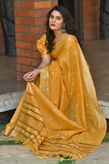 Cotton Saree Primrose Yellow Cotton Saree saree online