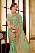 green saree, cotton sarees for summer