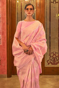 Cotton saree Watermelon Pink Cotton Saree saree online