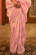 Cotton saree Watermelon Pink Cotton Saree saree online