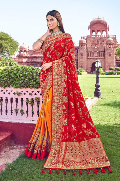 Ynf Pleated silk Latest silk designer Saree Collection