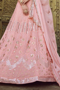 Reverie Pink Designer Lehenga Choli (Semi-Stitched)