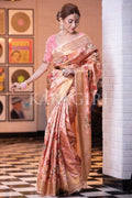 Digital Print Saree Apricot Orange Digital Print Saree saree online