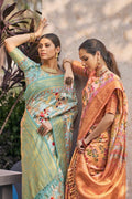 digital print saree