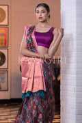 Digital Print Saree Brink Pink Digital Print Saree saree online